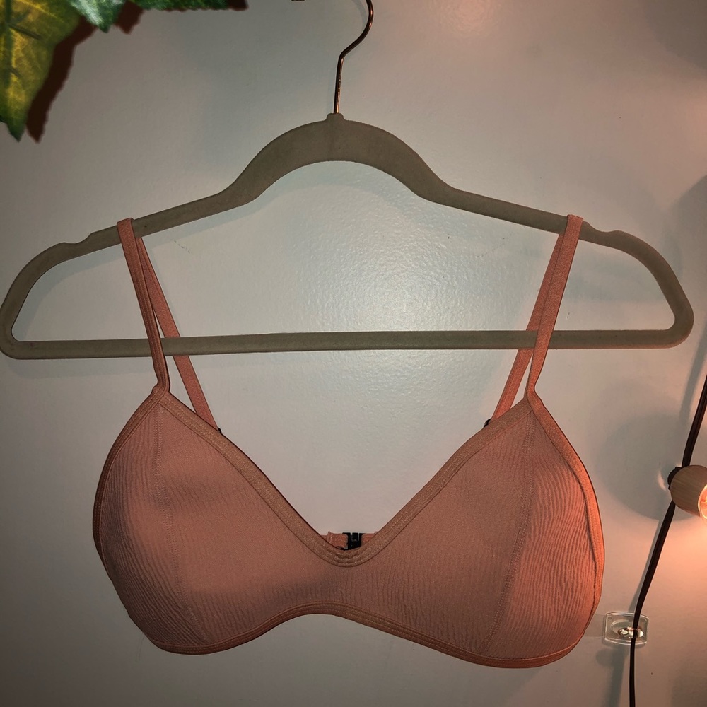 TRIANGL PINK BIKINI TOP